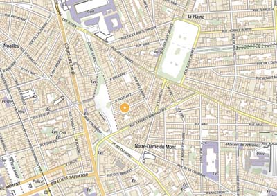 plan moyen rues